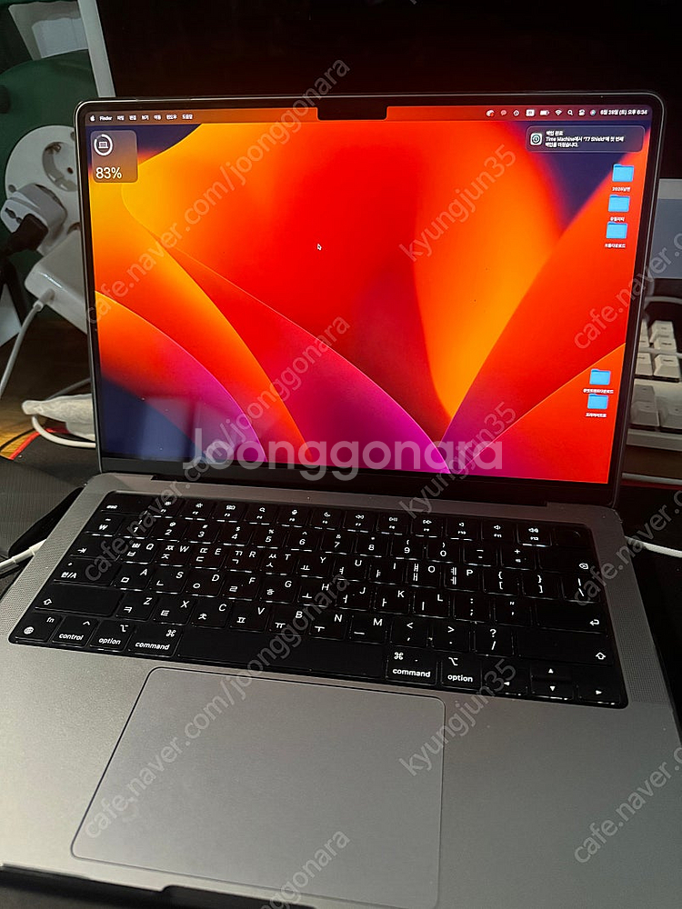 맥북프로 M1 Max 32g 1tb 팝니다 14인치--1