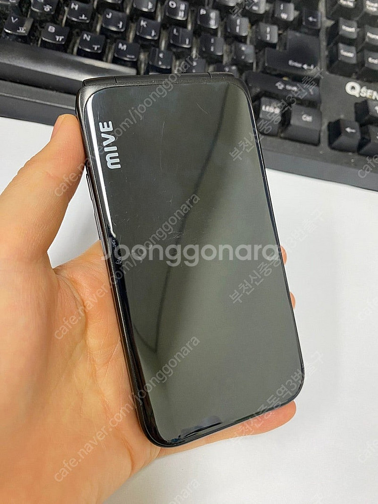 025288 마이브 스타일폴더폰 블랙 외관깔끔 32GB...--0