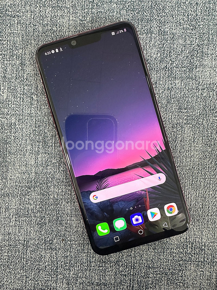 (SKT) LG G8 128G 레드 무잔상 20년 1월...--2