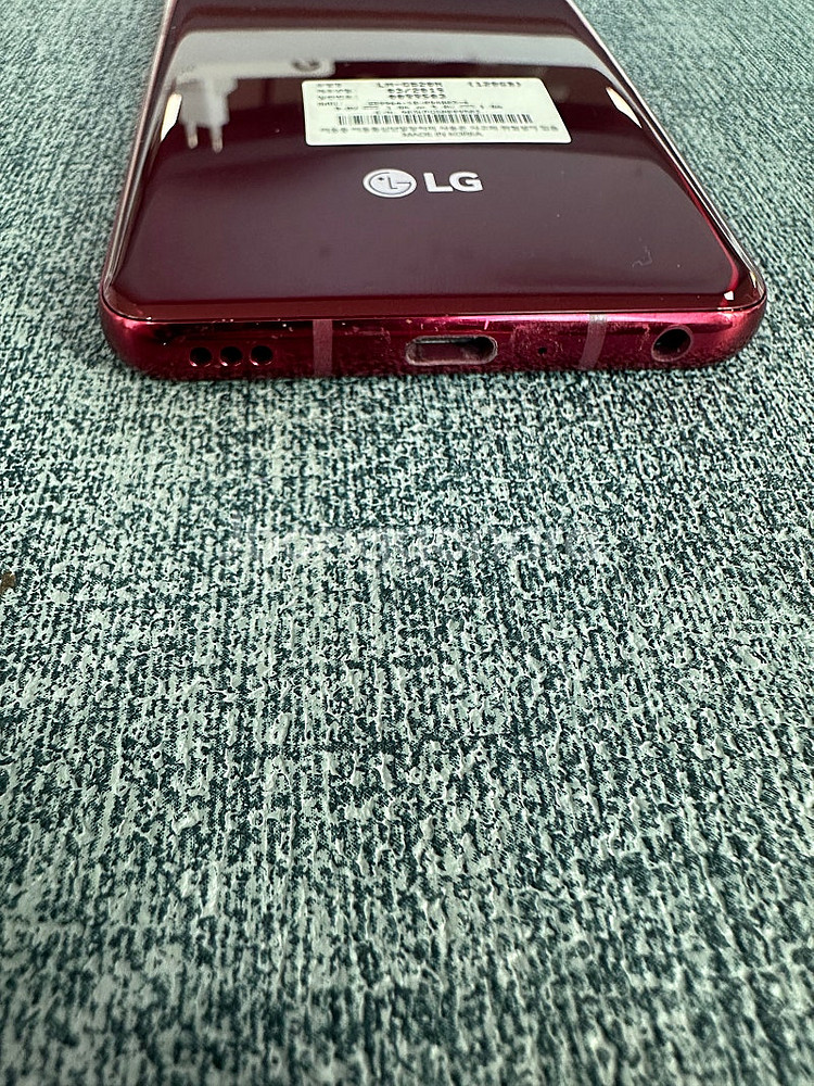 (SKT) LG G8 128G 레드 무잔상 20년 1월...--7