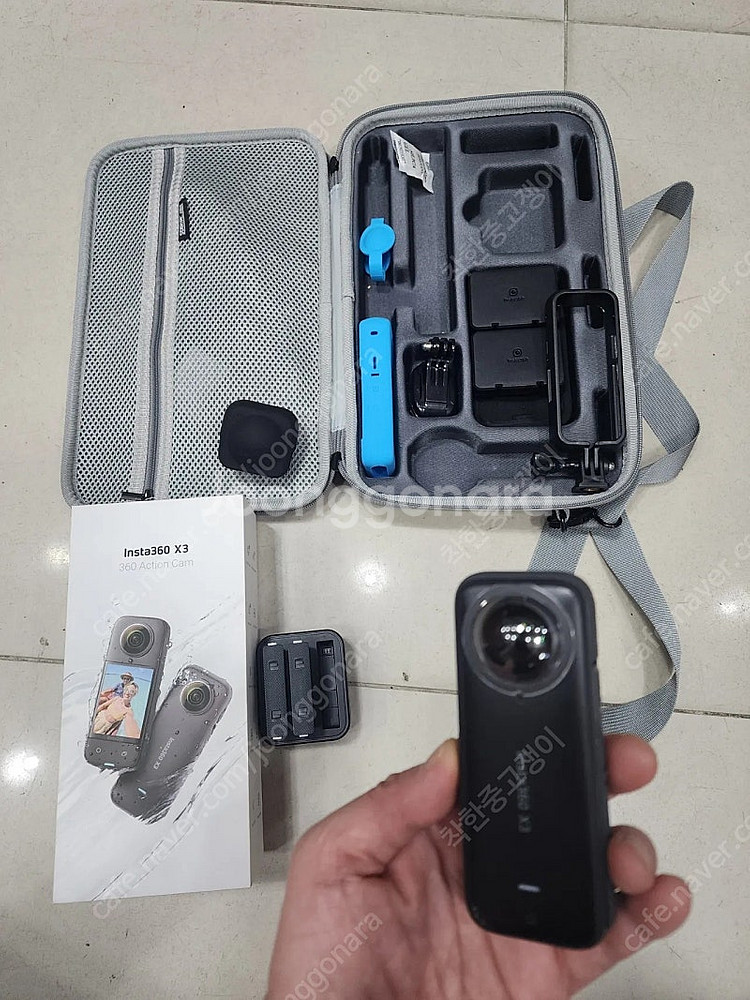 인스타360 x3 새상품급 풀세트 판매합니다--3