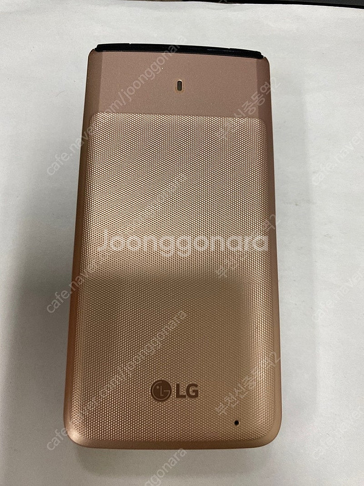198063 LG폴더폰 공신폰 골드 외관깔끔 8GB 공...--1