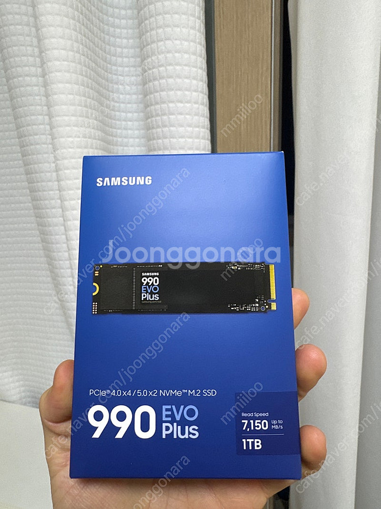 삼성 990 EVO Plus 1TB SSD 팝니다--0