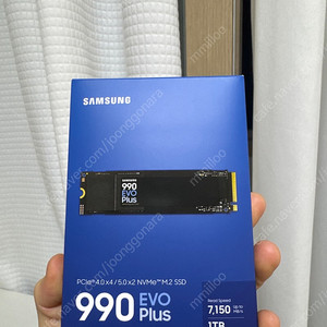 삼성 990 EVO Plus 1TB SSD 팝니다