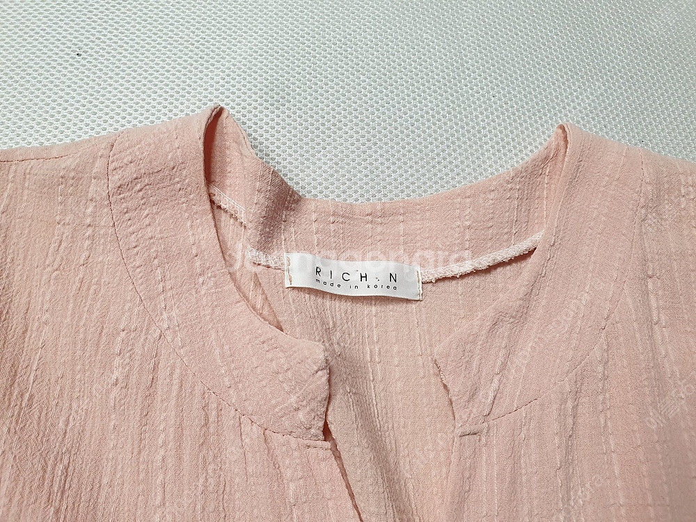 [반팔 민소매 셔츠 블라우스 사이즈66(여성90)] S...--1