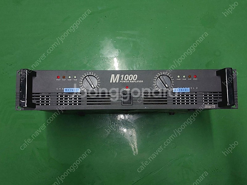 (INTER-M)인터엠 M1000 1000와트 파워앰프--0