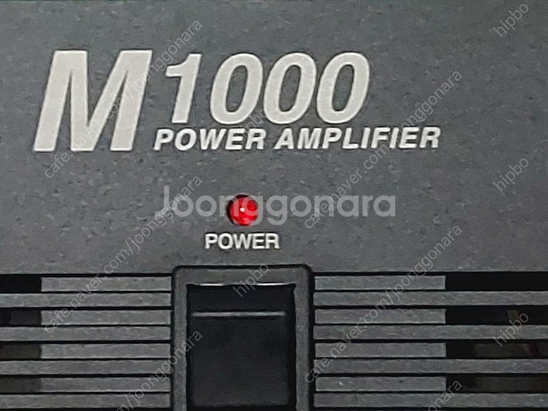 (INTER-M)인터엠 M1000 1000와트 파워앰프--1