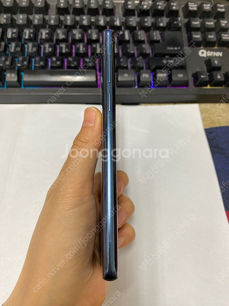 028541 갤럭시S9플러스 갤럭시S9+ 블루 외관깔끔...--4