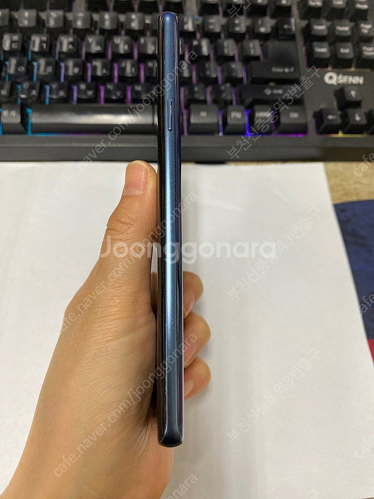 028541 갤럭시S9플러스 갤럭시S9+ 블루 외관깔끔...--5