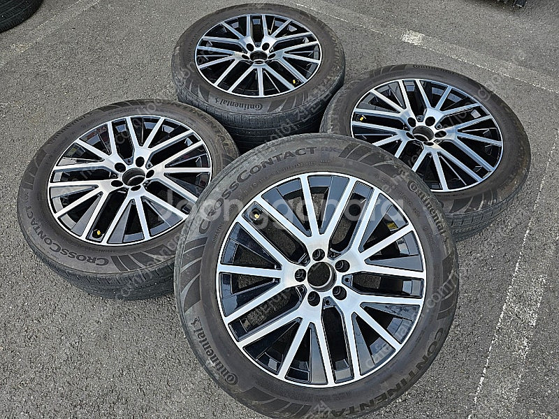 벤츠 GLC W253 정품 19인치 블랙폴리쉬 순정 휠...--0