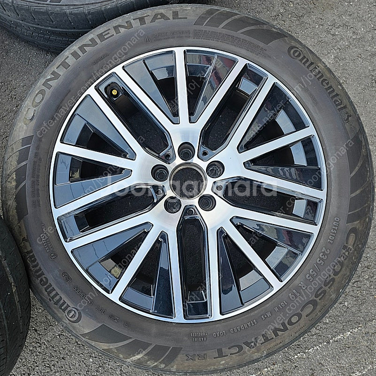 벤츠 GLC W253 정품 19인치 블랙폴리쉬 순정 휠...--4