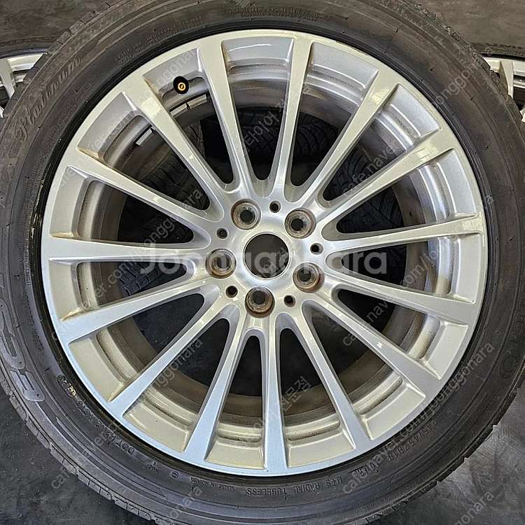 BMW5시리즈 G30 럭셔리 단조 18인치 중고 휠타이...--1