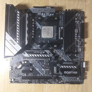 라이젠9 5900X CPU와 MSI MAG B550M MOTAR 보드 판매합니다