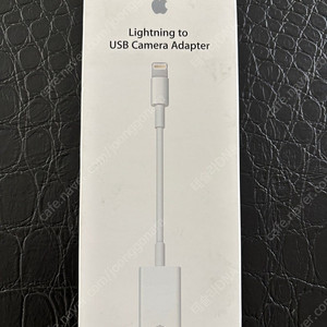 [미사용] APPLE Lightning to USB Camera Adapter, 영상 작업자 필수 내용물 확인차 개봉만된 제품으로 상태 극상
