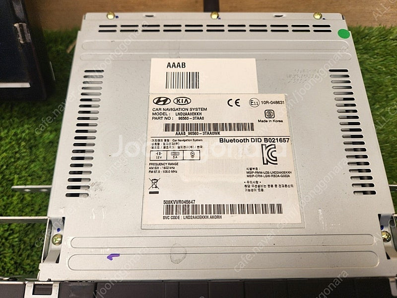 더뉴K9 AVN 오디오 96560-3TAA0 , 965...--1