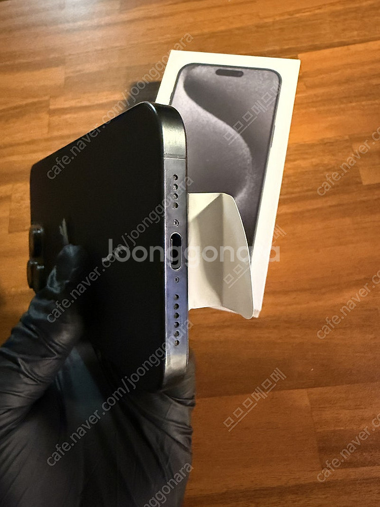 아이폰15프로맥스 1tb 블랙 티타늄--5