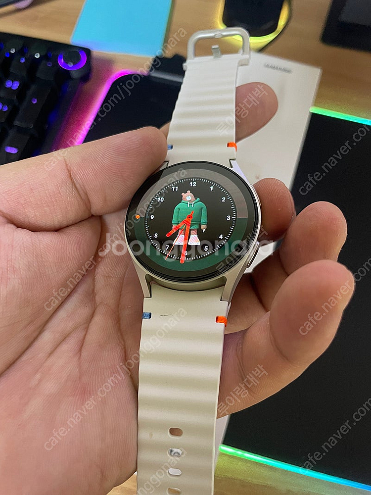 [15만] 갤럭시워치7 40mm LTE 크림(개봉만한 ...--2