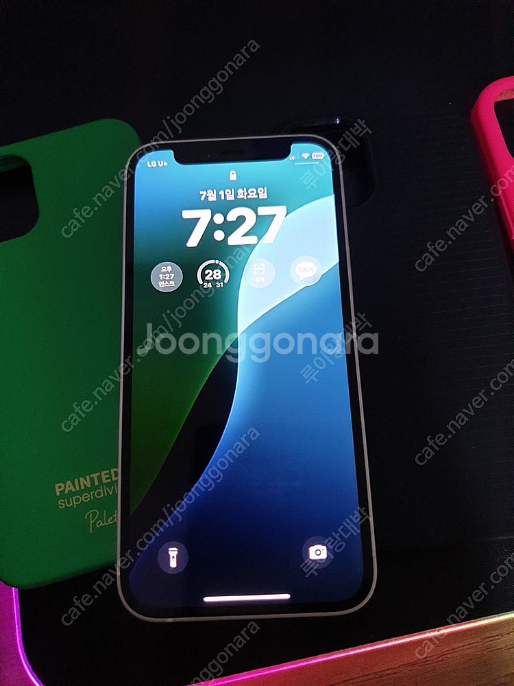 [16만]아이폰12 미니128GB 화이트 +배터리교체1...--2