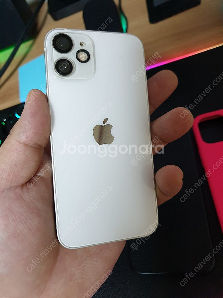 [16만]아이폰12 미니128GB 화이트 +배터리교체1...--4