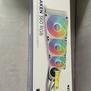 NZXT KRAKEN 360 RGB 화이트 크라켄 쿨러