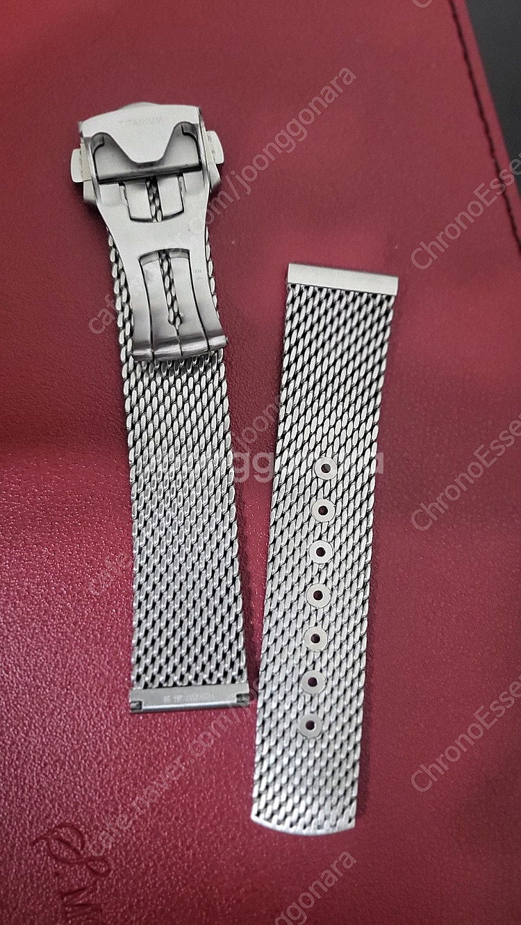 오메가 씨마스터 메쉬 브레이슬릿 (20mm)--1