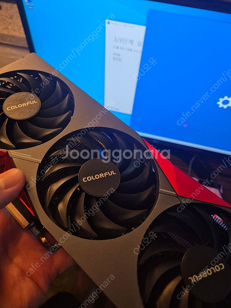 컬러풀 RTX3070 TI 그래픽카드 글카 팔아요--4