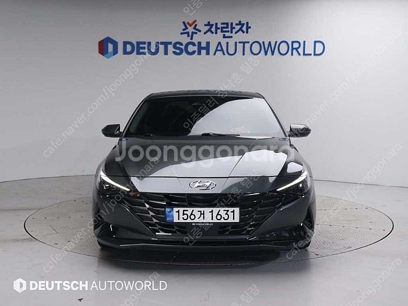 아반떼 중고차 아반떼 하이브리드 중고 회색 2023년식...--4