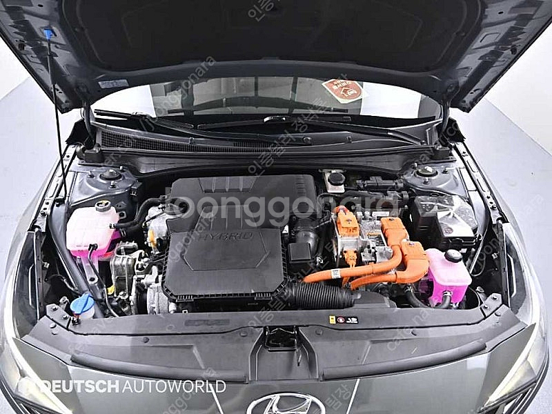 아반떼 중고차 아반떼 하이브리드 중고 회색 2023년식...--7