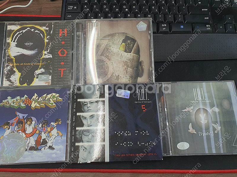 HOT, SES, GOD 등 CD 28장 일괄 판매--5