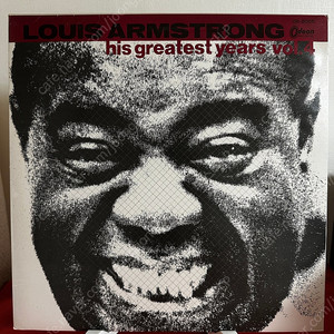 (민트급 알판)Louis Armstrong – His Greatest Years Vol.4(LP)