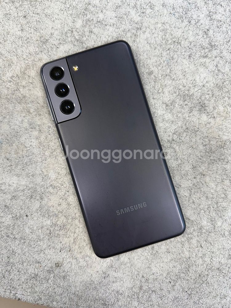 갤럭시S21 블랙 256G 21년 12월개통 무잔상급 ...--1