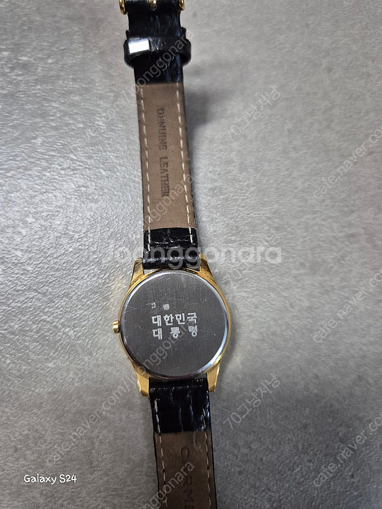 오메가 기계식 여성 시계 15만원 대통령 용두18K 여...--5