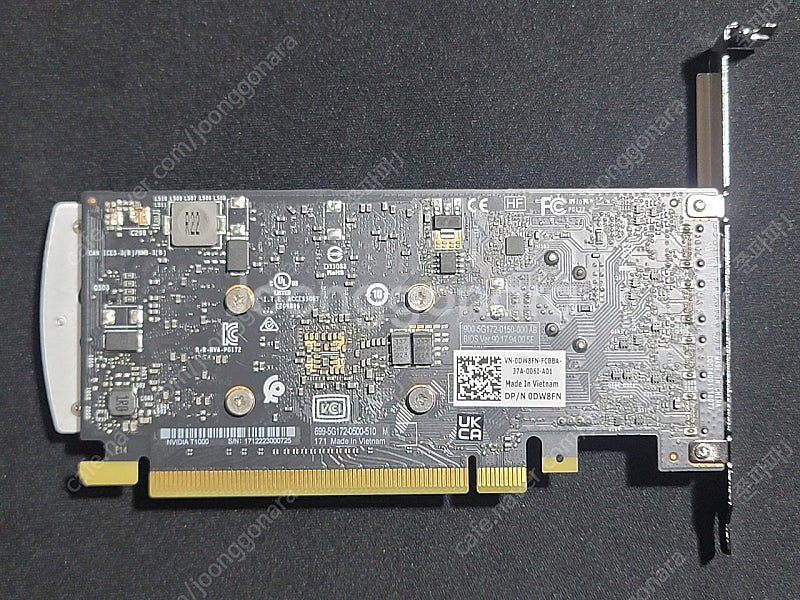 nVIDIA T1000 그래픽카드--1