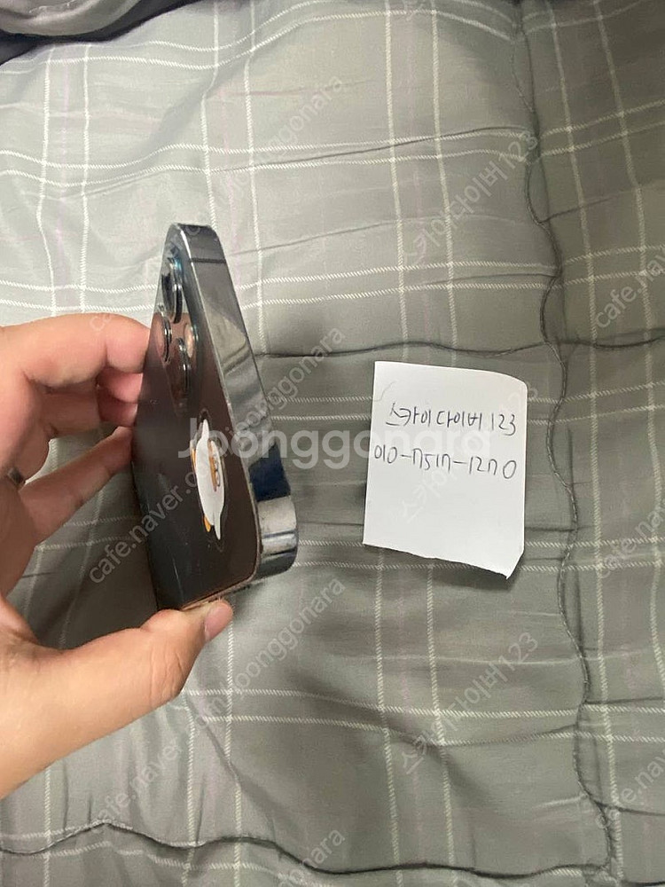 아이폰12프로 그레파이트 256GB 카메라, 뒷면 단순...--5
