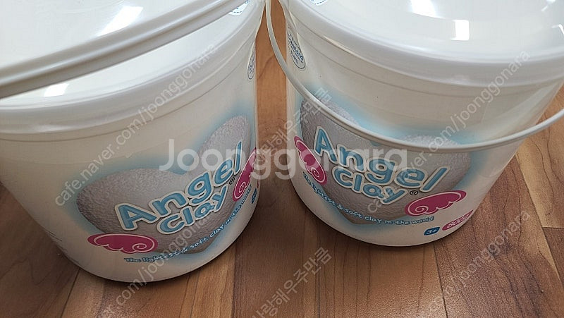 미개봉새제품)천사점토 800g 2개--3