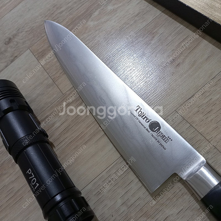 토지로 등차랑작 카나가시 다마스커스 주방칼 미사용품--1