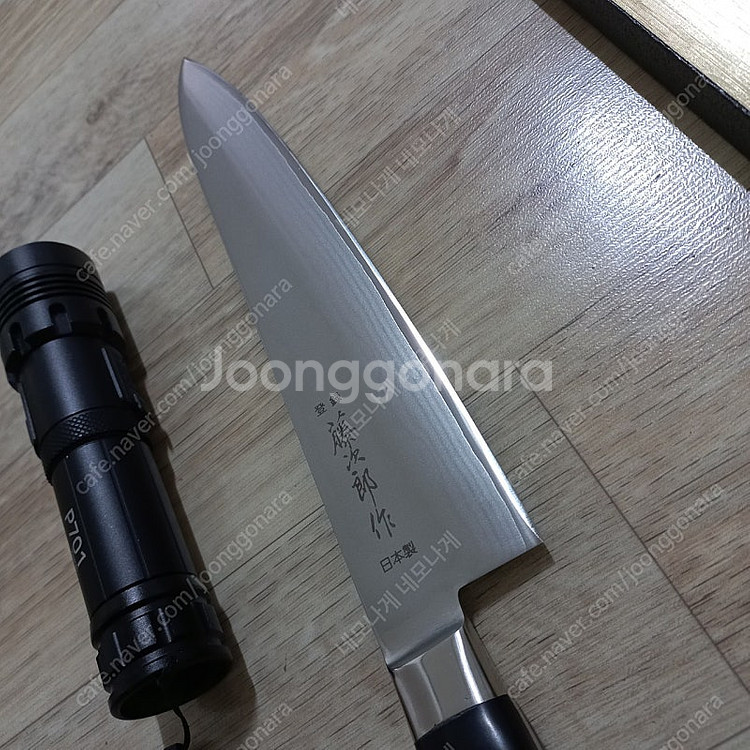 토지로 등차랑작 카나가시 다마스커스 주방칼 미사용품--2