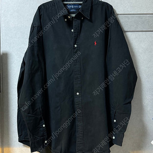 빈티지 폴로 셔츠 블랙/스트라이프/옐로우 110size