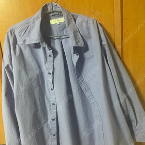유니온블루 런드리셔츠 LAUNDRY SHIRT SAX BLUE L사이즈