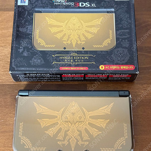 뉴 닌텐도 3DS LL 젤다 하이랄 에디션 한정판