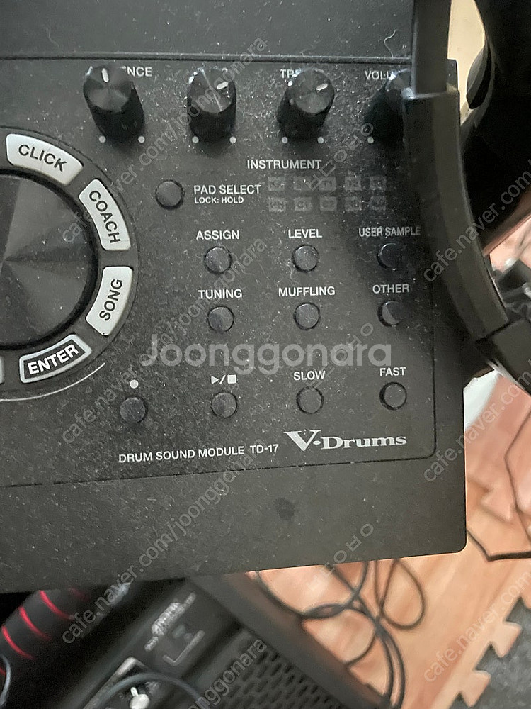 전자드럼 Roland TD-17 KV 팝니다 (앰프 포...--1