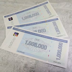 레드캡투어 상품권