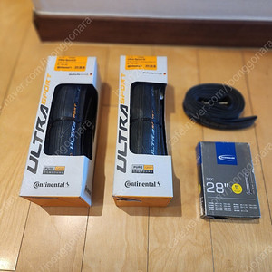 로드 자전거용 컨티넨탈 Ultra Sport 3 타이어, 슈발베 튜브, 핸들 그립 커버(2세트) 세트로 판매합니다 - 타이어: Continental Ultra Sport 3 -