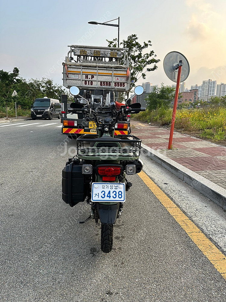 24년식 혼다 헌터커브 그린 (CT125)--4