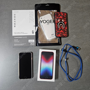 아이폰 SE3 256GB 레드 애플케어플러스 25년10월25일까지