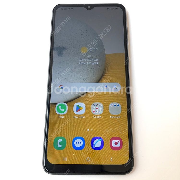 (양산중고폰) 91661 갤럭시와이드6 (A136) 블...--2