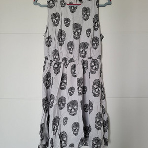 H&M 해골 원피스 44-55
