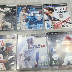ps3 더쇼 09,10,12,13,14,15 총 6개 외에 일판 야구게임 추가 서비스2개 일괄 택포 4.0
