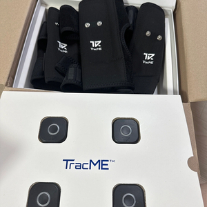 새상품 트랙미 홈트 홈트레이닝 운동 자동기록 운동측정 전신 보호대 세트