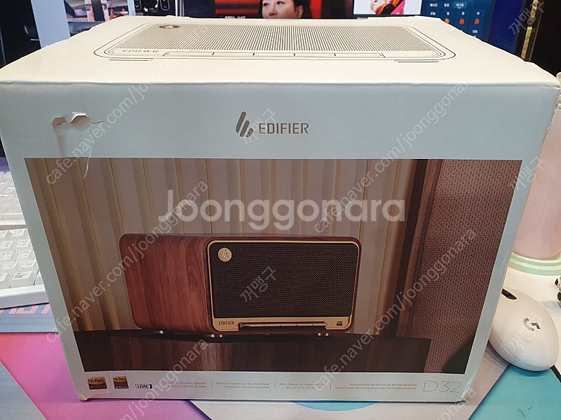 에디파이어d32 우드 판매합니다.--0